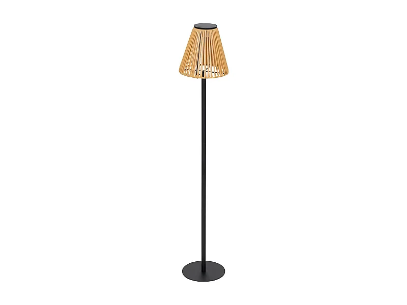 Lampadaire Solaire à LED "Kesy" 108cm Naturel