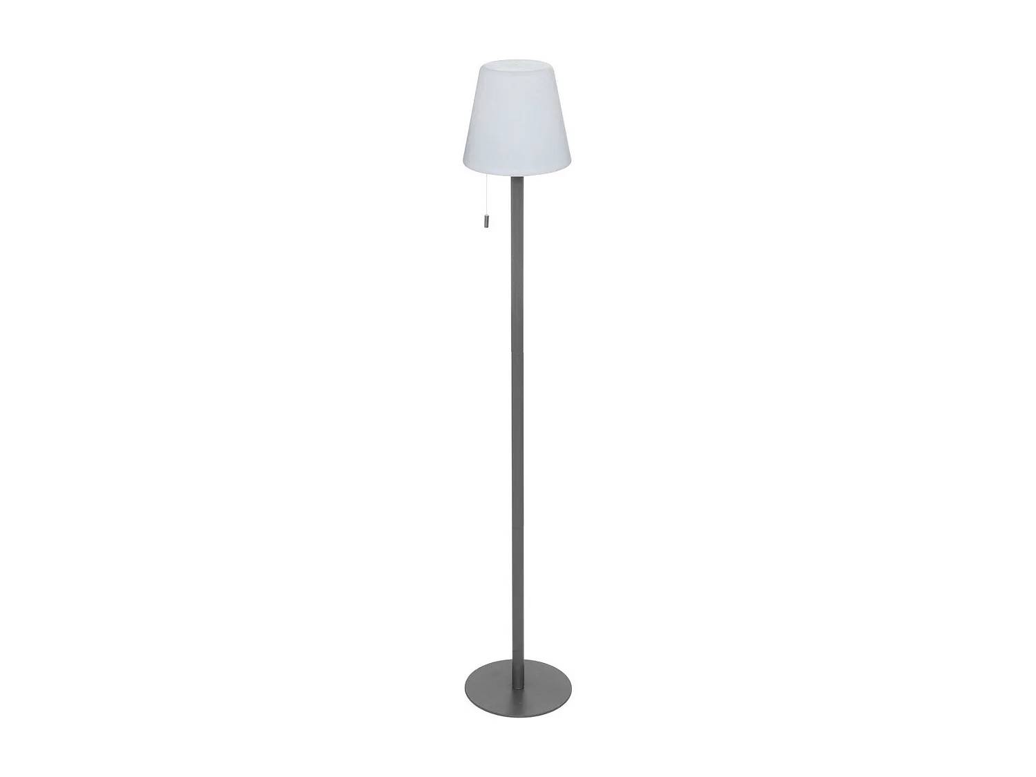 Lampadaire d'Extérieur "Zack" 108cm Gris Graphite