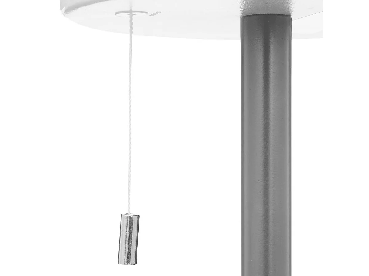 Lampadaire d'Extérieur "Zack" 108cm Gris Graphite