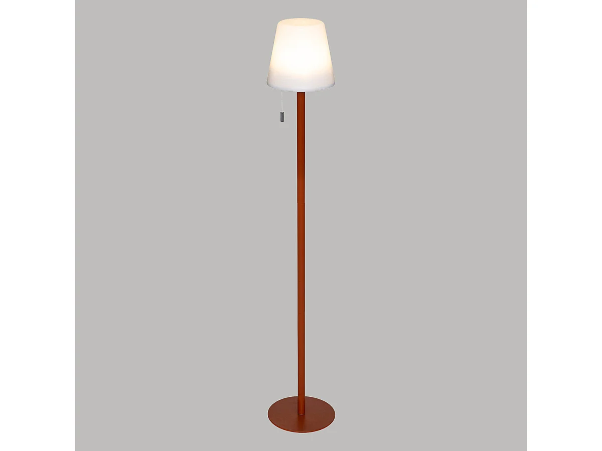 Lampadaire d'Extérieur "Zack" 108cm Ambre