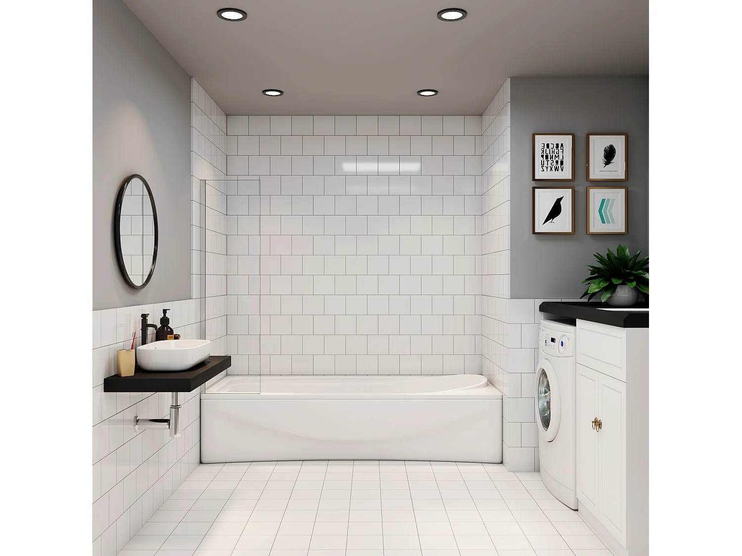 AICA pare baignoire chromé 40x130cm,paroi fixée,5mm verre anticalcaire,Paroi de douche pour baignoire,style industriel et Installation réversible