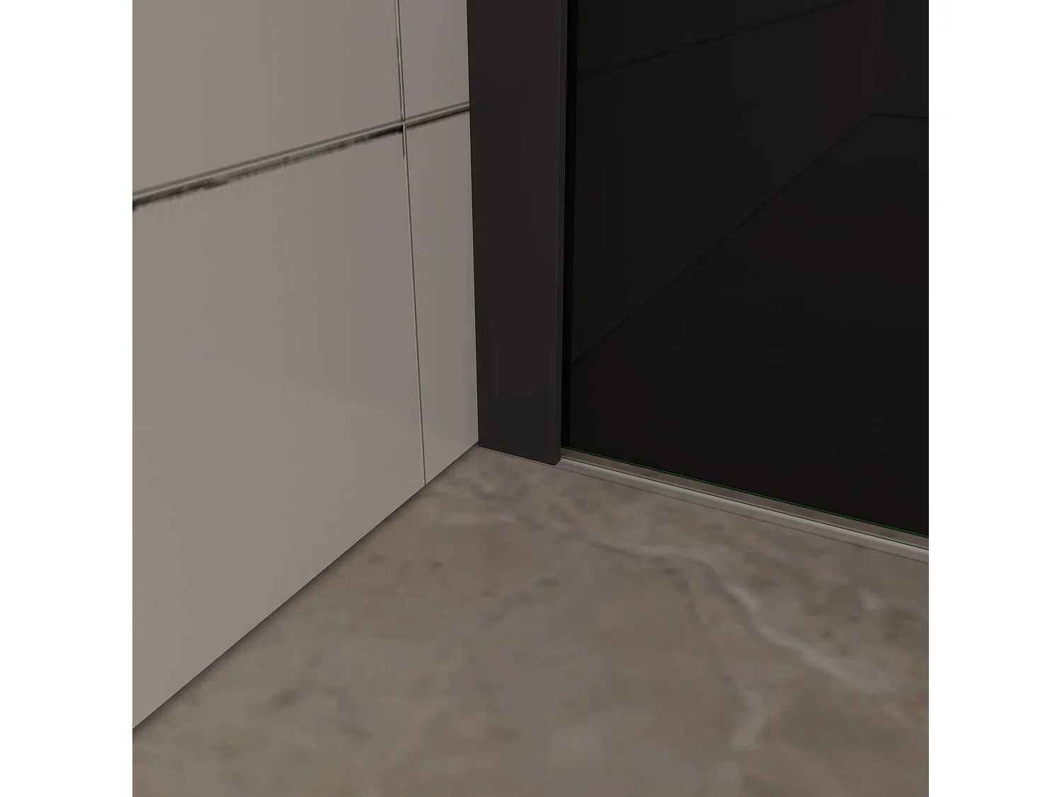 AICA paroi de douche 120x200cm,Paroi douche italienne industrielle,avec une barre de fixation extensible,Conception et intimité