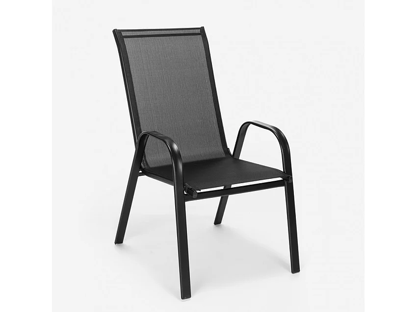 Polyrattan Tisch Quadratisch mit 4 Bunten Stühlen 90x90 Beige Elegance