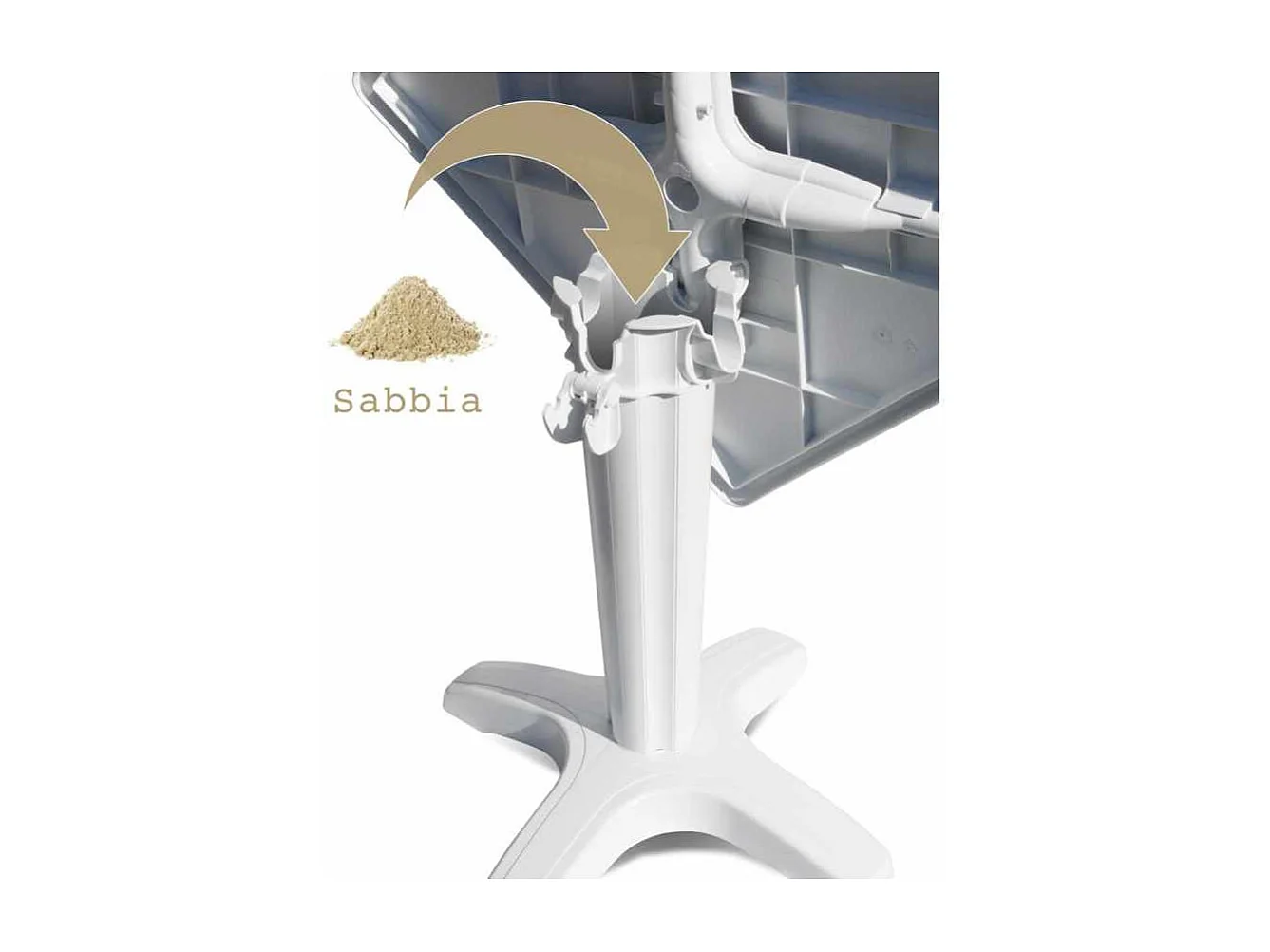 Weiß Quadratisch Tisch und 2 Stühle Farbiges Polypropylen-Innenmastenset Grand Soleil Paris Patio - Grün