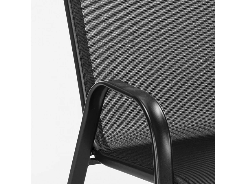 Polyrattan Tisch Quadratisch mit 4 Bunten Stühlen 90x90 Beige Elegance