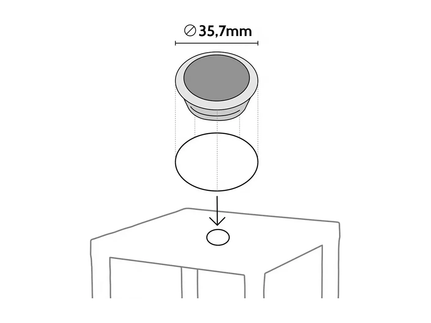 Ensemble table carrée beige + 4 chaises colorées polirattan Margarita