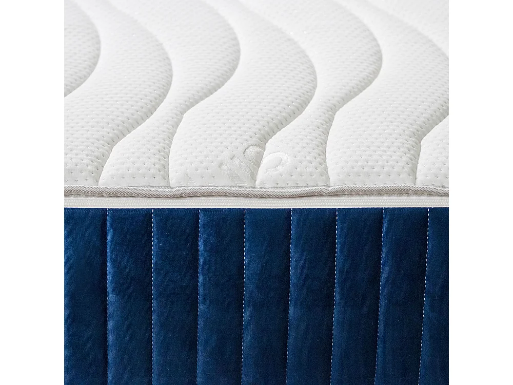 Materasso memory Florida Ginseng multionda 3 strati, piazza e mezza 120x190 7 zone, fodera ioni d’argento H25 – Comprarredo