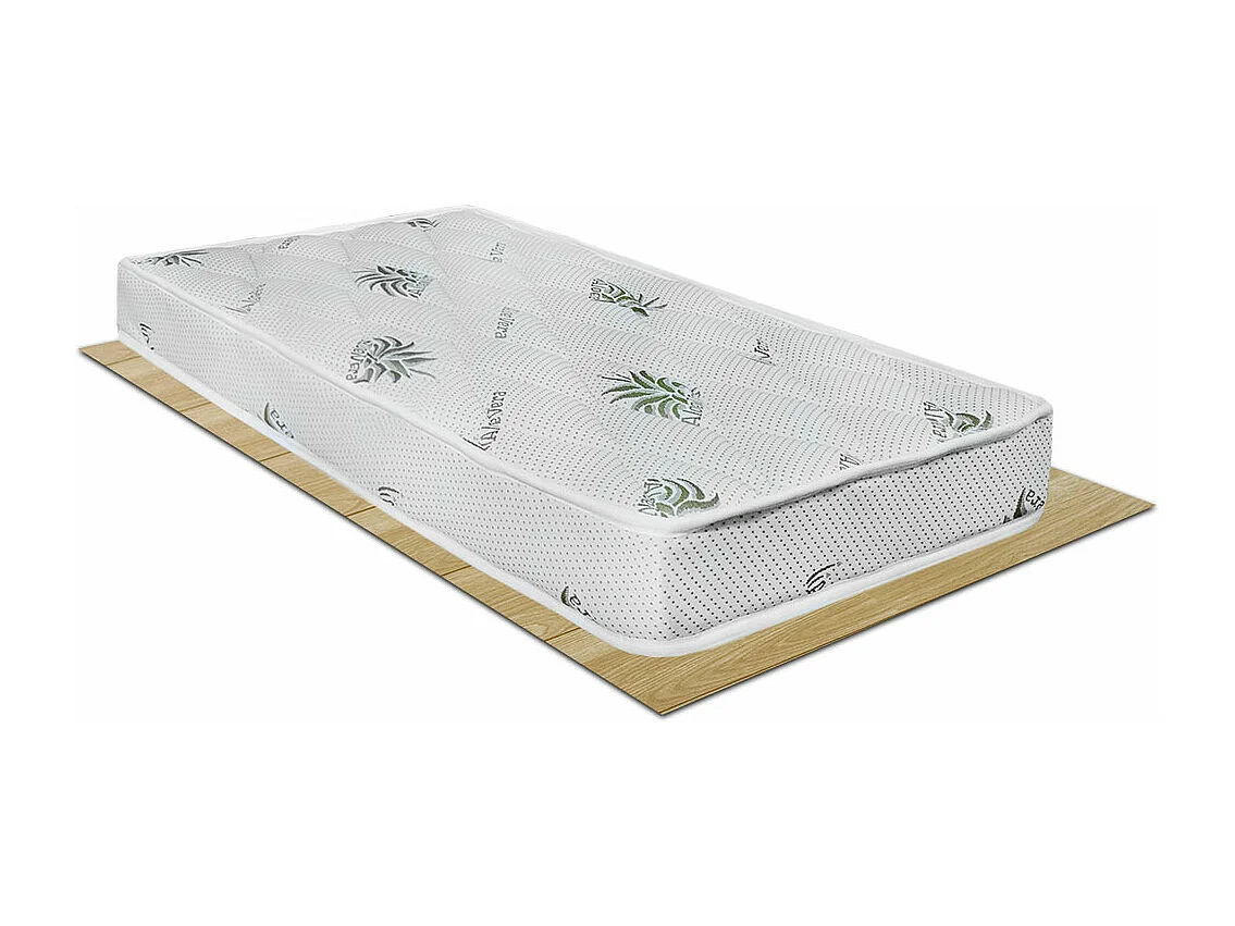 Materassino culla 60x120 cm con fodera all’aloe vera antiacaro e anallergico – Comprarredo