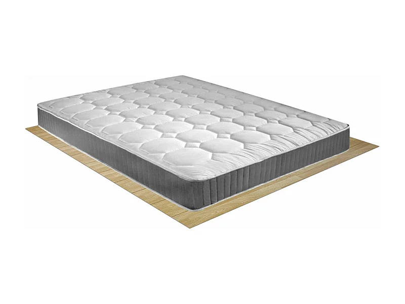 Materasso Ortopedico Panama a molle Bonnel, matrimoniale 160x190 cm, altezza 19 cm, rigido, antiacaro e traspirante – Comprarredo