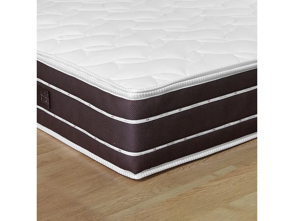 Materasso Molle e Memory Strong piazza e mezza 120x190 H25, molle biconiche con 3 cm memory, portanza 130 kg – Comprarredo