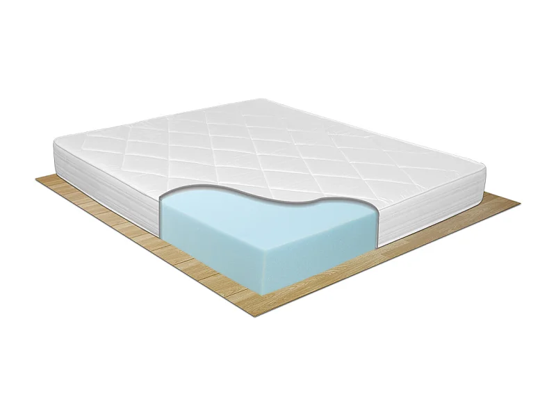 Materasso Waterfoam Norvegia matrimoniale 160x190 cm, altezza 19 cm, antiacaro e anallergico – Comprarredo