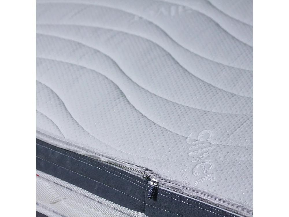 Materasso memory magnetoterapia Malaga matrimoniale 160x190 cm H25, fodera fibra d’argento sfoderabile, 5cm memory estate/inverno – Comprarredo