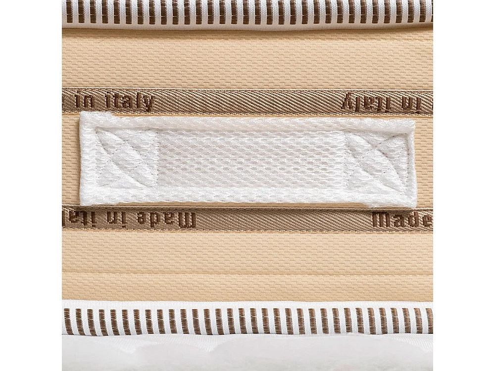 Materasso Corfù a molle in acciaio temperato, matrimoniale 160x190 cm, altezza 23 cm, supporto perimetrale rinforzato – Comprarredo