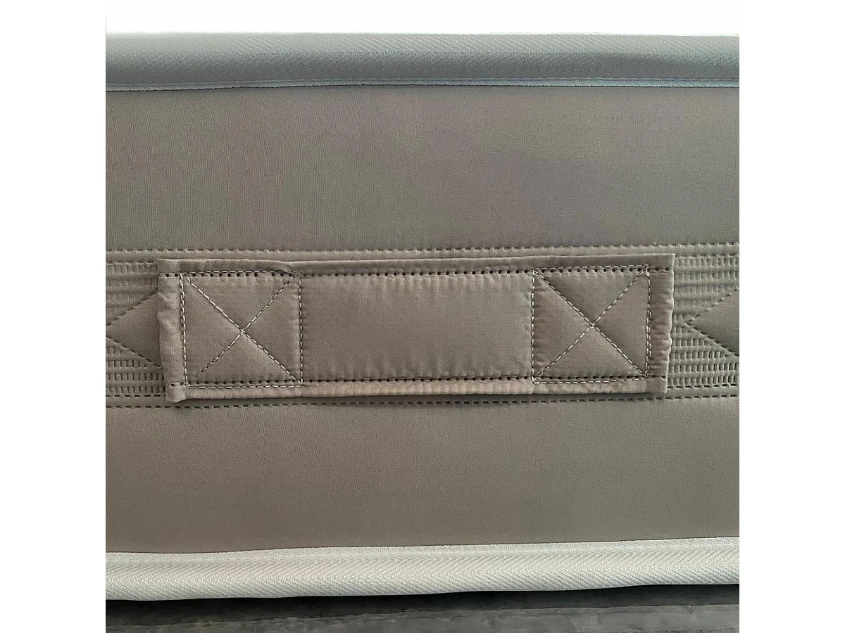 Kit materasso memory e rete ortopedica Finlandia matrimoniale 160x190, rete metallica flessibile, cuscino fiocco memory - Comprarredo