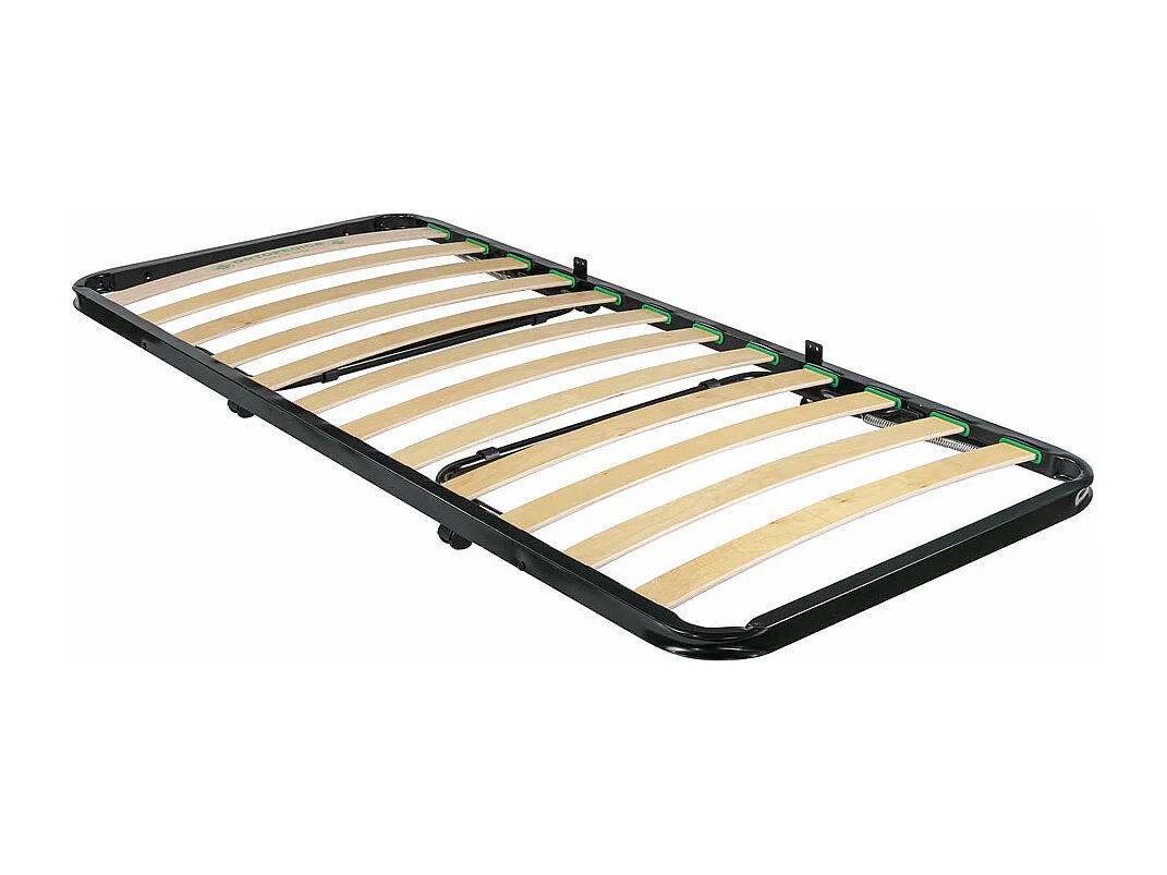 Rete estraibile pieghevole 80x190, con ruote, adatta per letti a cassetto o a scomparsa, con piedi retraibili - Comprarredo