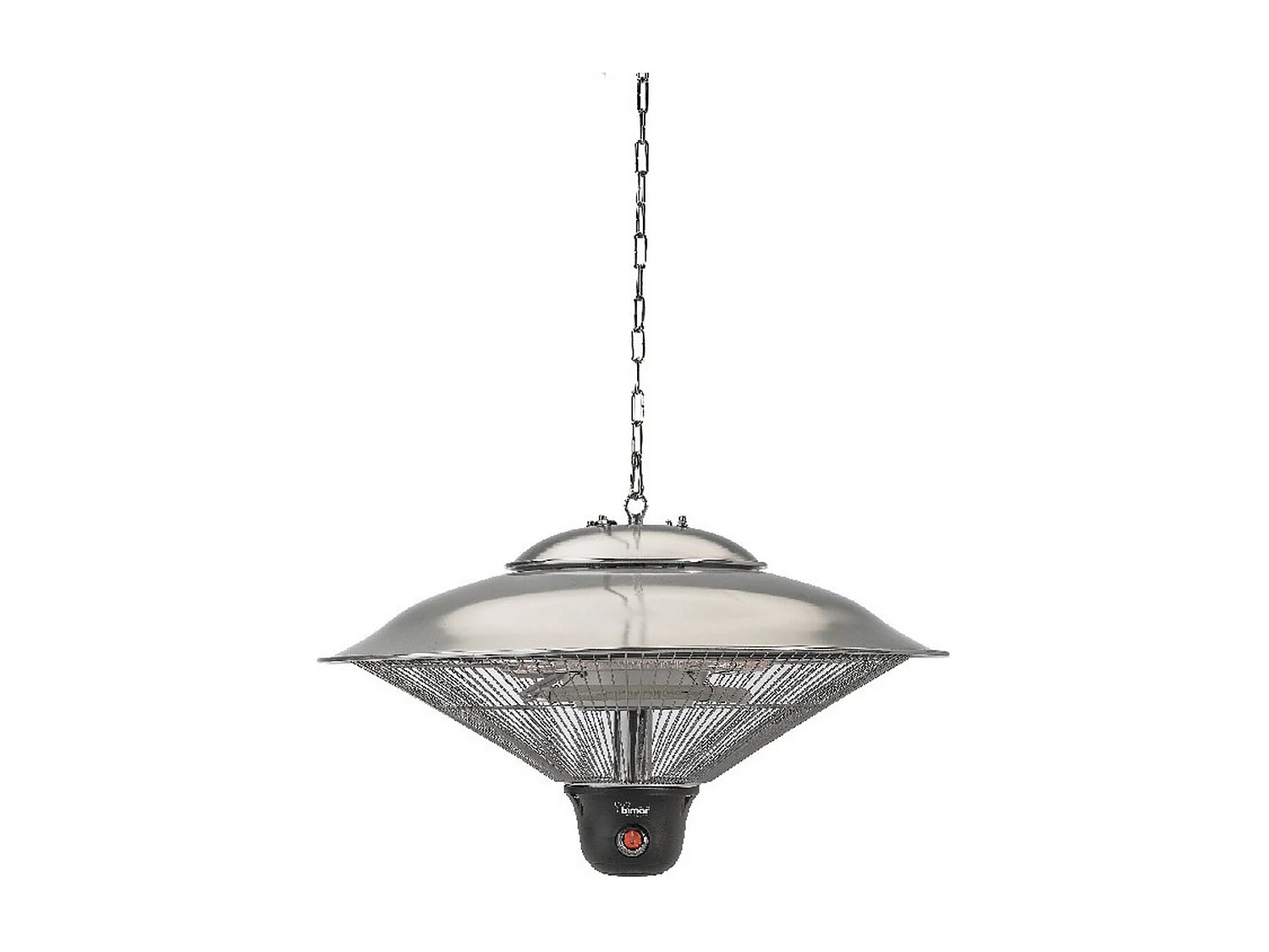 Lampe de Chauffage pour l'Extérieur Astronaute, Argent, 51x29x51 cm, BIMAR