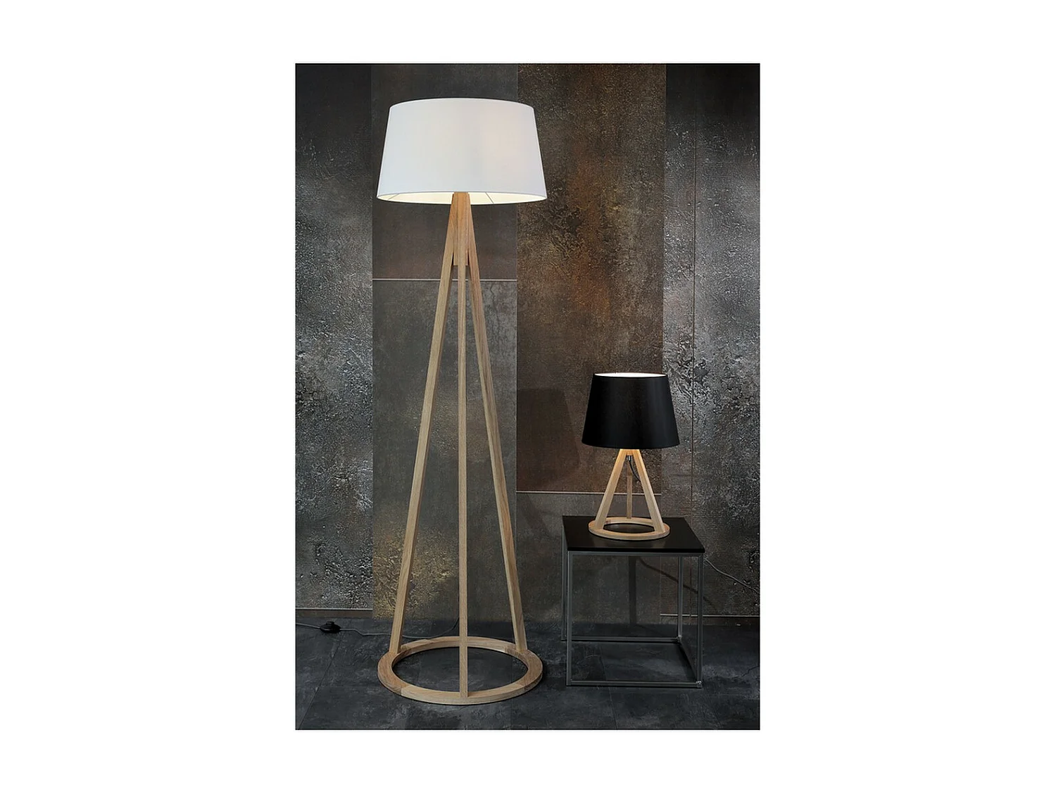 Candeeiro de Mesa Sambre, Castanho, 30x30x49 cm, EPIKASA