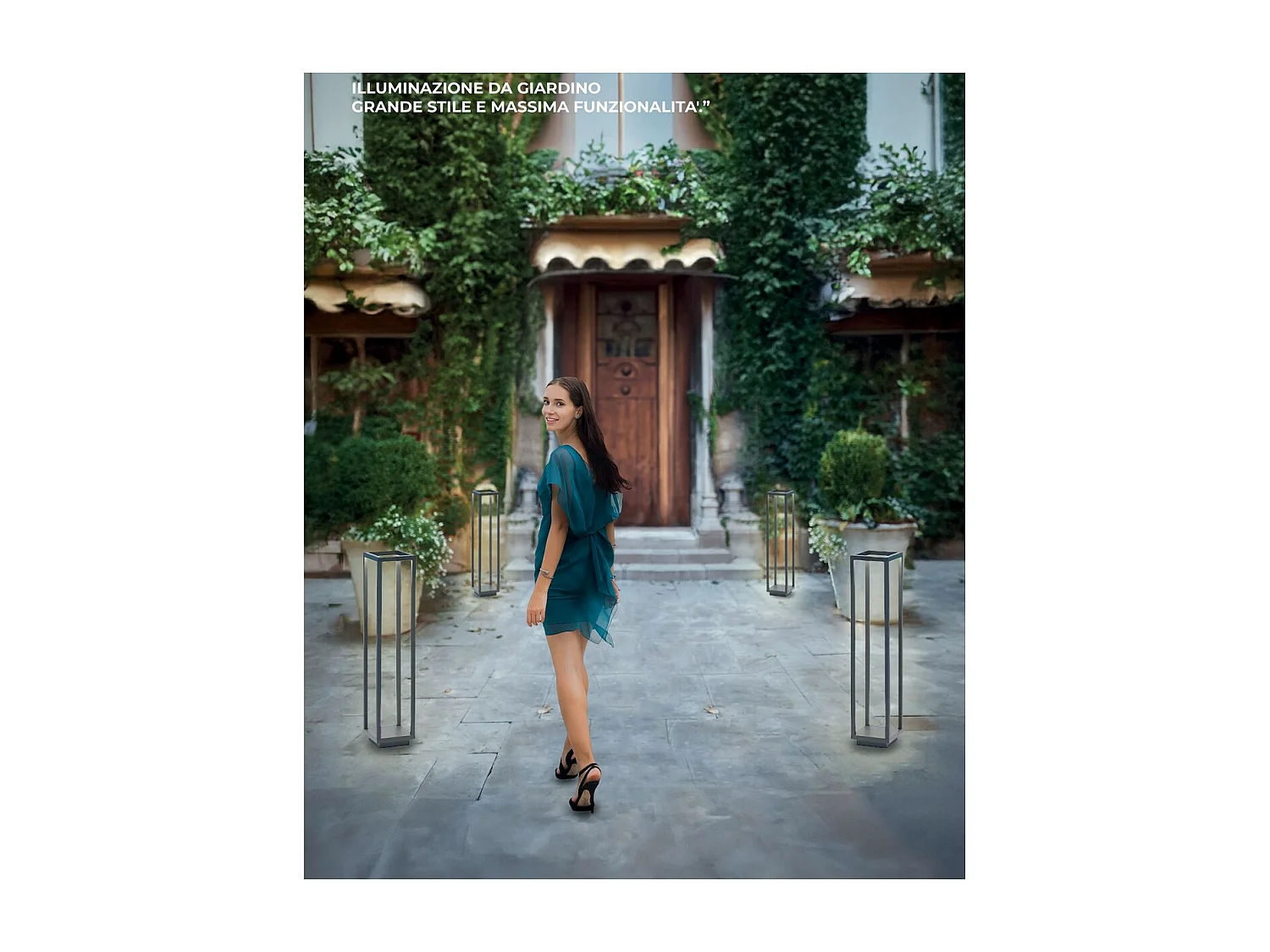 Candeeiro de Mesa Recarregável Lea, Cinzento, 14x14x67 cm, Majestic