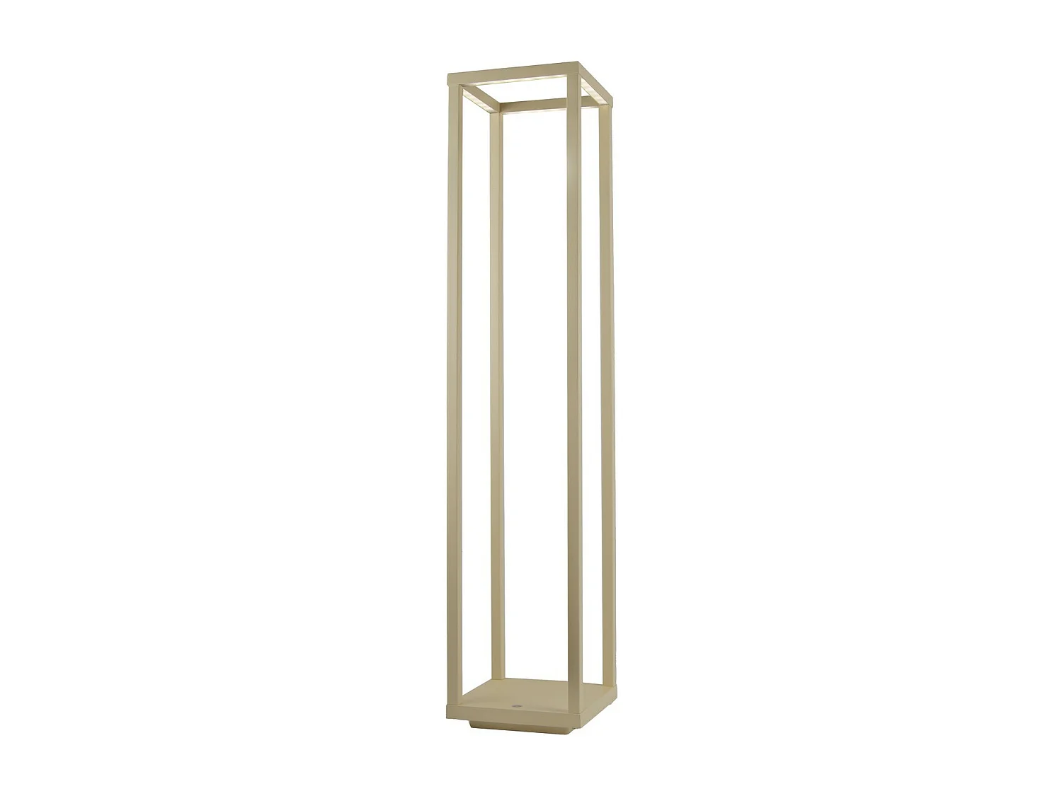 Oplaadbare Tafellamp Lea - Wit - 14x14x67 cm - Majestic