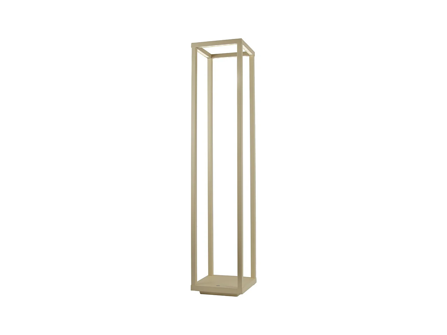Lampe à Poser Rechargeable Lea, Blanc, 14x14x67 cm, Majestic