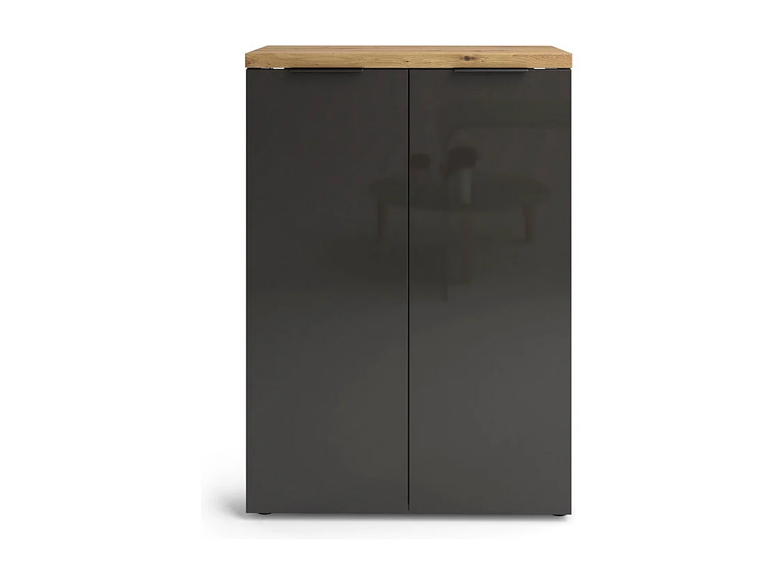 Schoenenrek Idea - Antraciet - 80x34x115 cm - Seven Design