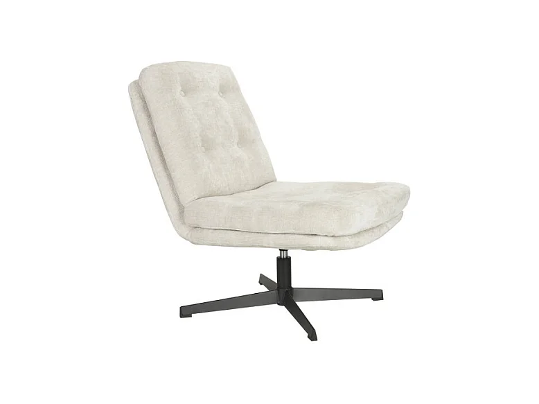 Fauteuil tissu vintage Kai