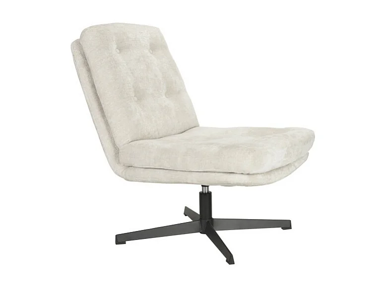 Fauteuil tissu vintage Kai