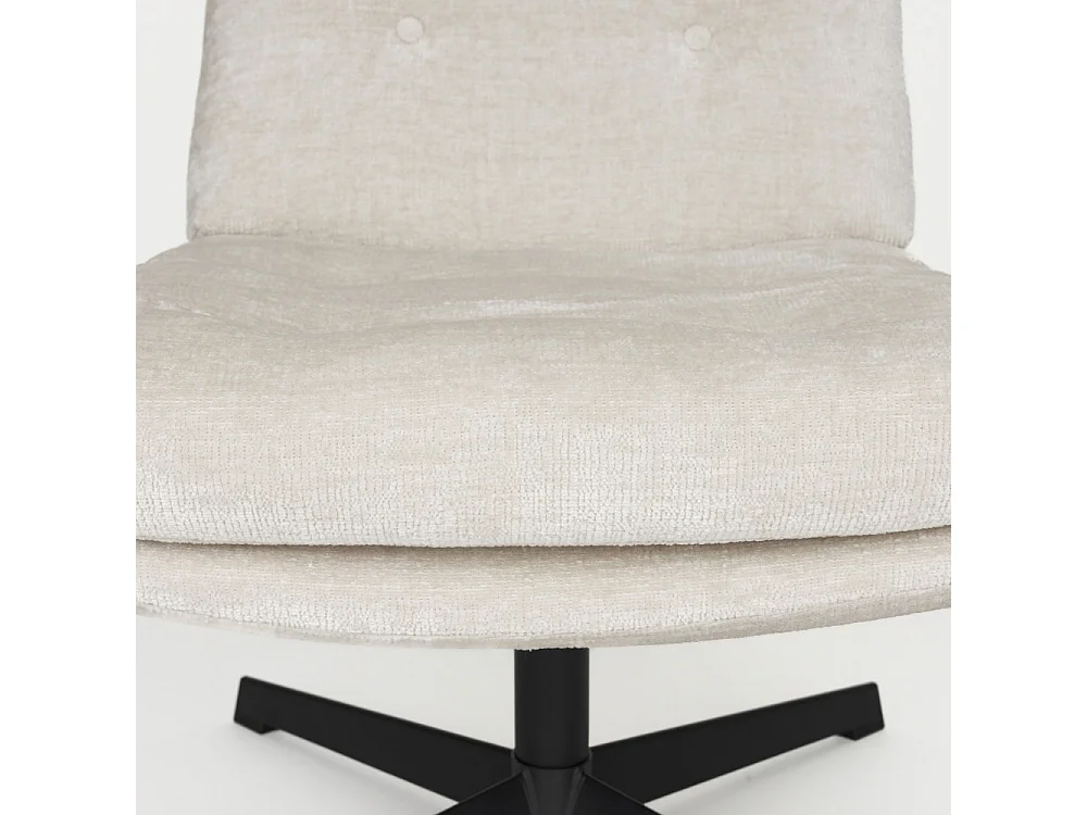 Fauteuil tissu vintage Kai