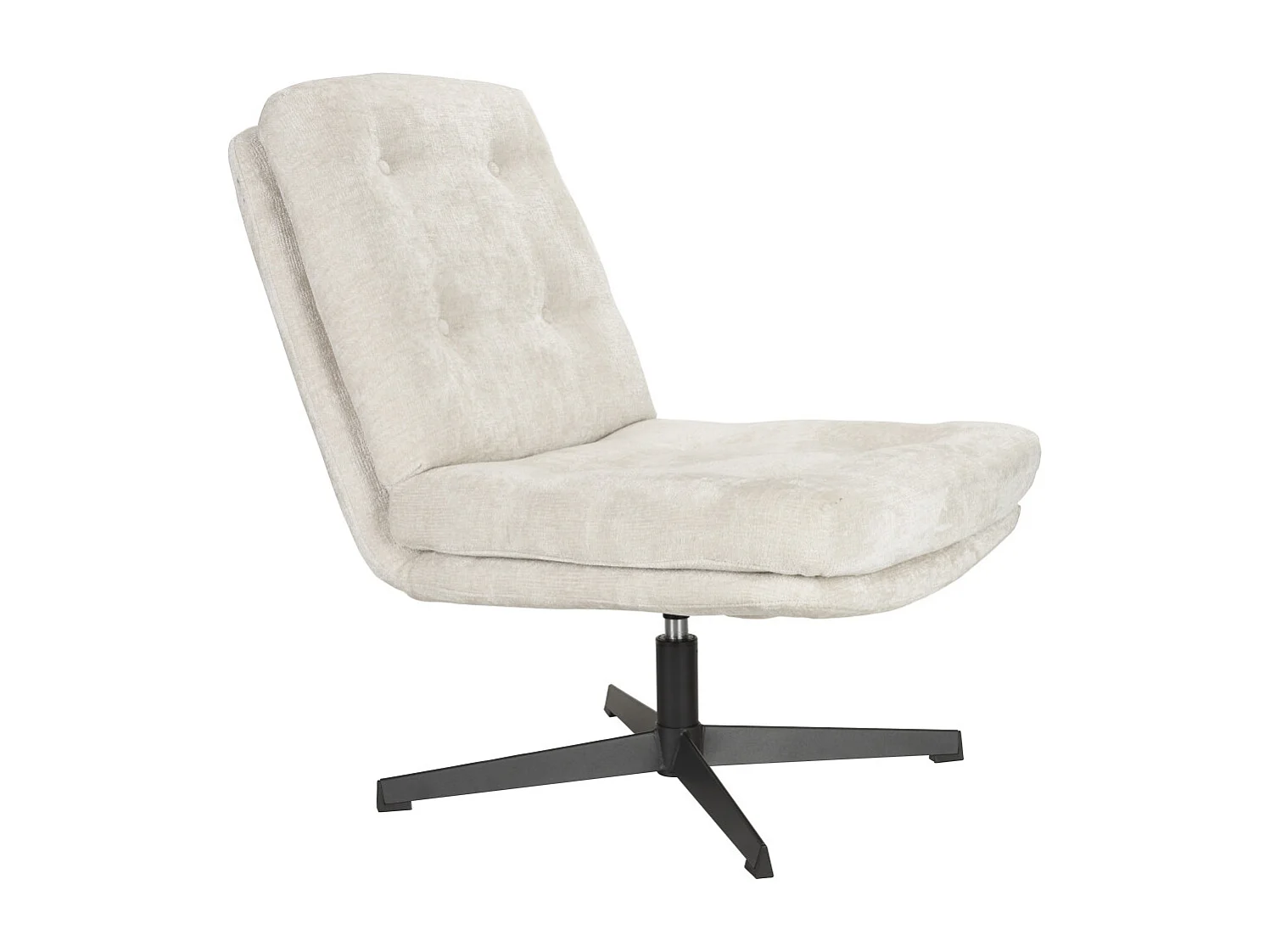 Fauteuil tissu vintage Kai