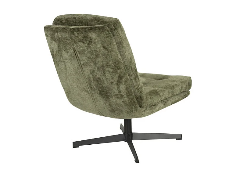 Fauteuil tissu vintage Kai
