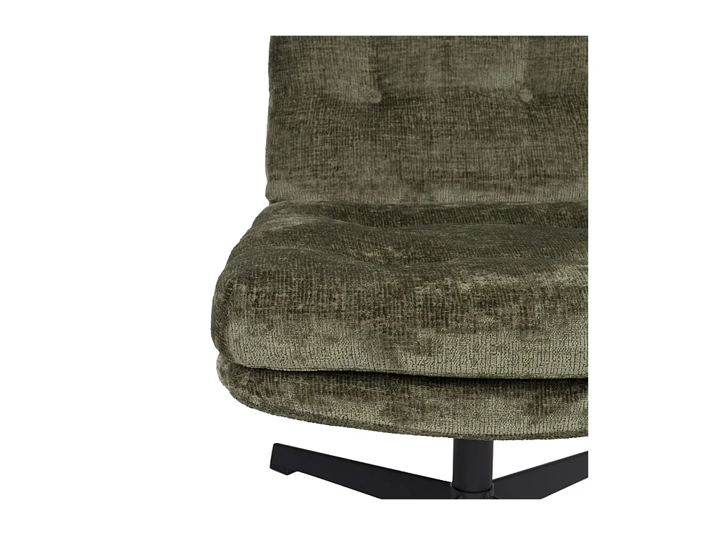 Fauteuil tissu vintage Kai