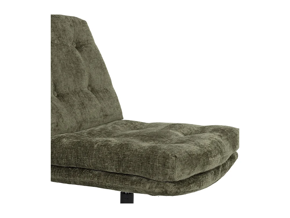 Fauteuil tissu vintage Kai