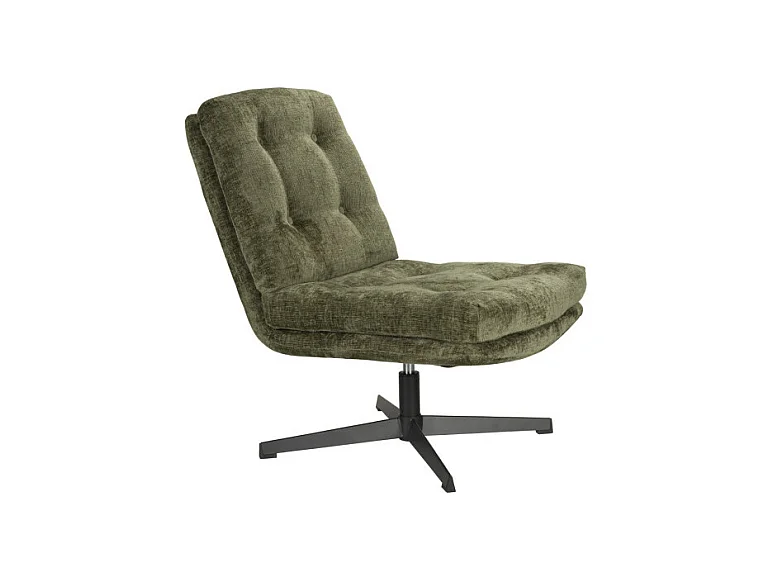 Fauteuil tissu vintage Kai