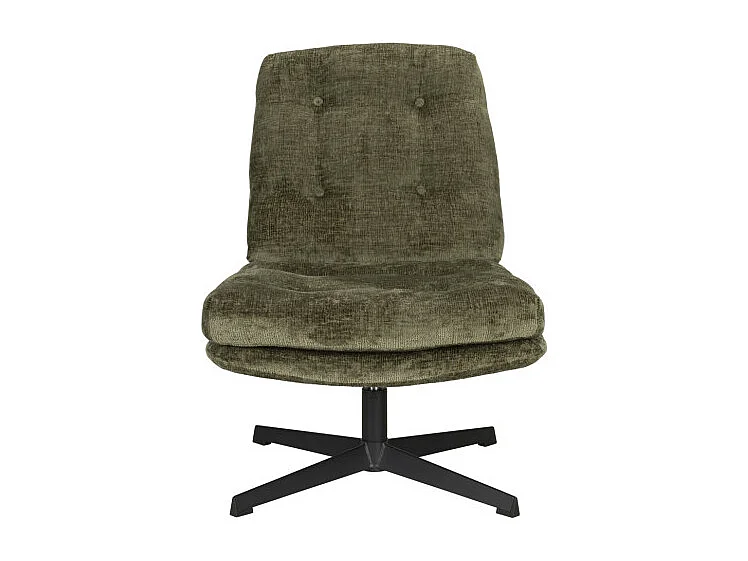 Fauteuil tissu vintage Kai