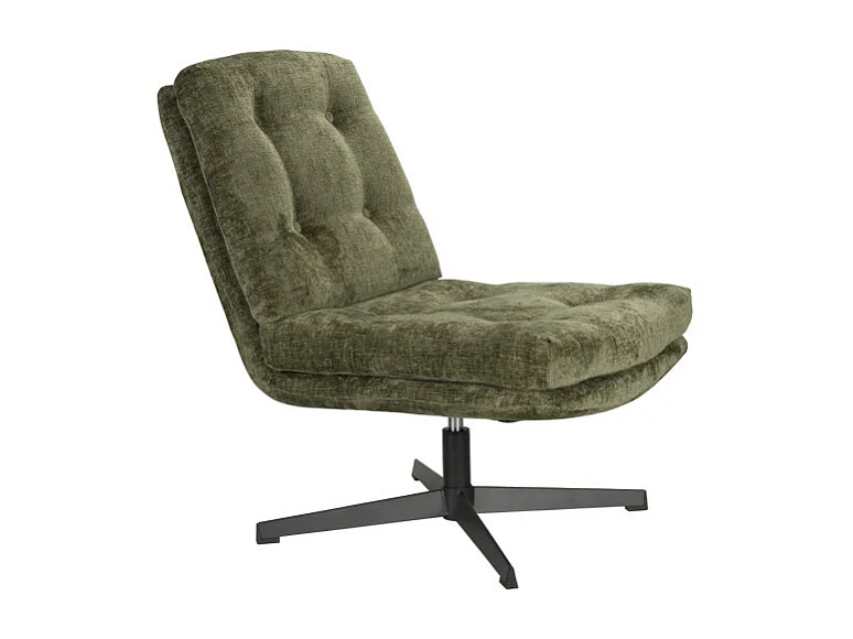 Fauteuil tissu vintage Kai