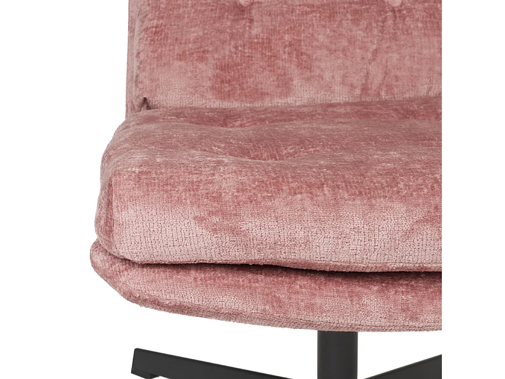 Fauteuil tissu vintage Kai