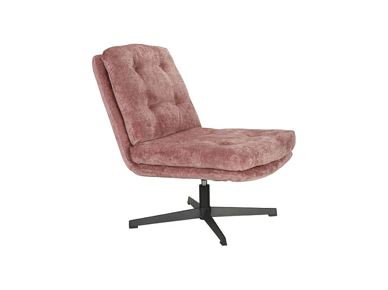 Fauteuil tissu vintage Kai