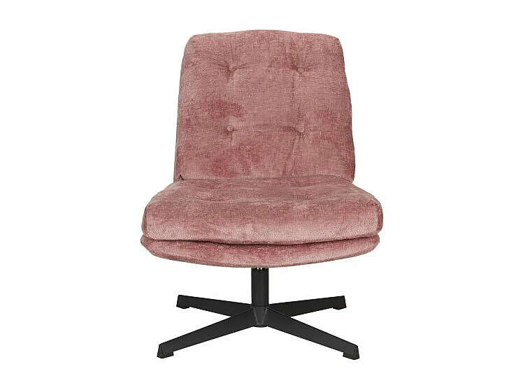 Fauteuil tissu vintage Kai
