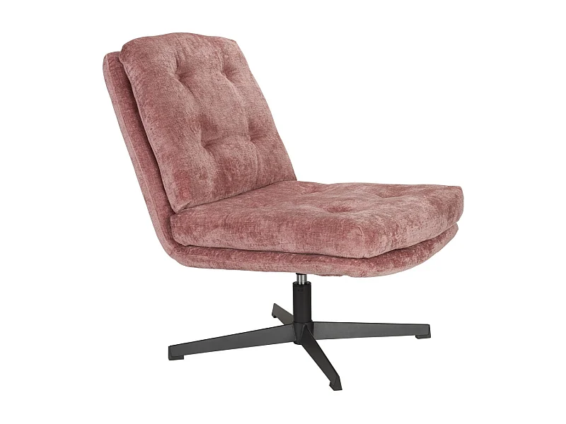 Fauteuil tissu vintage Kai