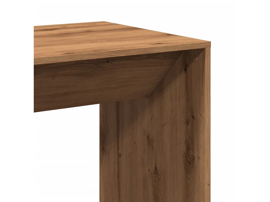 Tavolo Bar Rovere Artigianale 51x50x103,5 cm Legno Multistrato