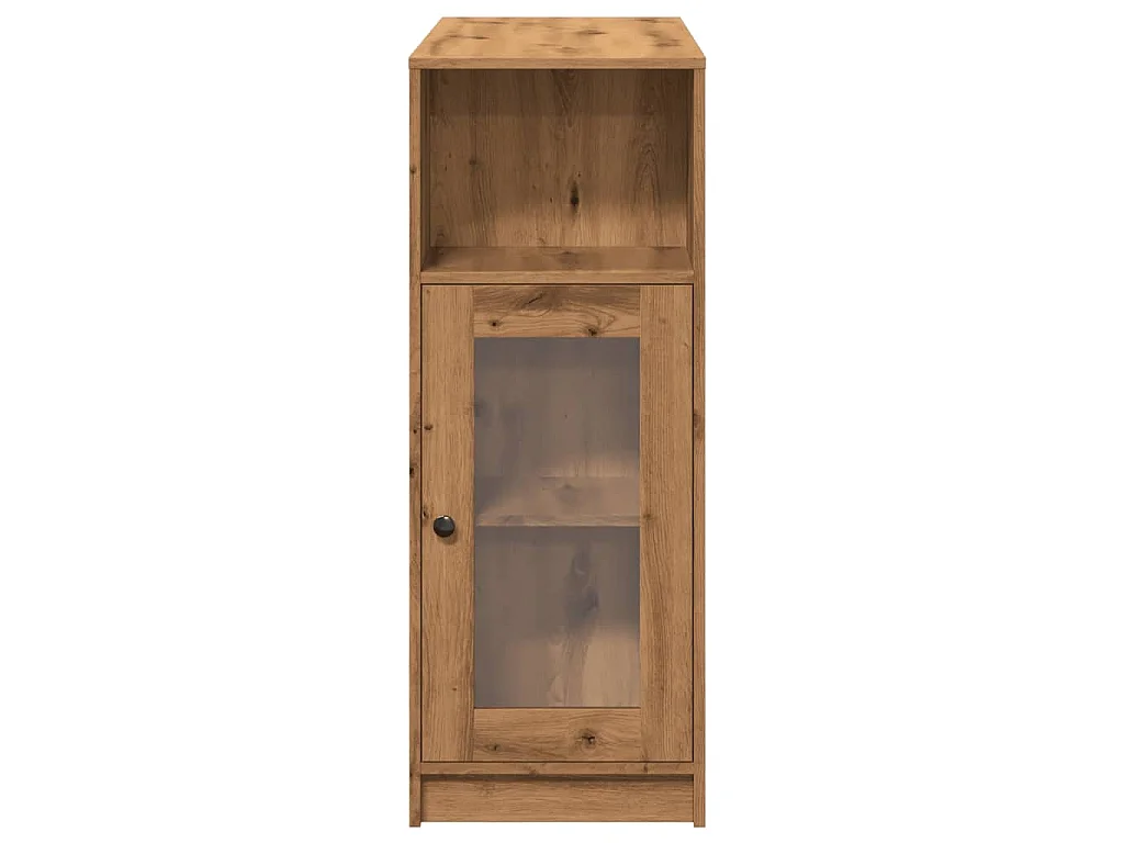 Tavolo Bar con Rastrelliera Rovere 101x40x103,5 cm Multistrato