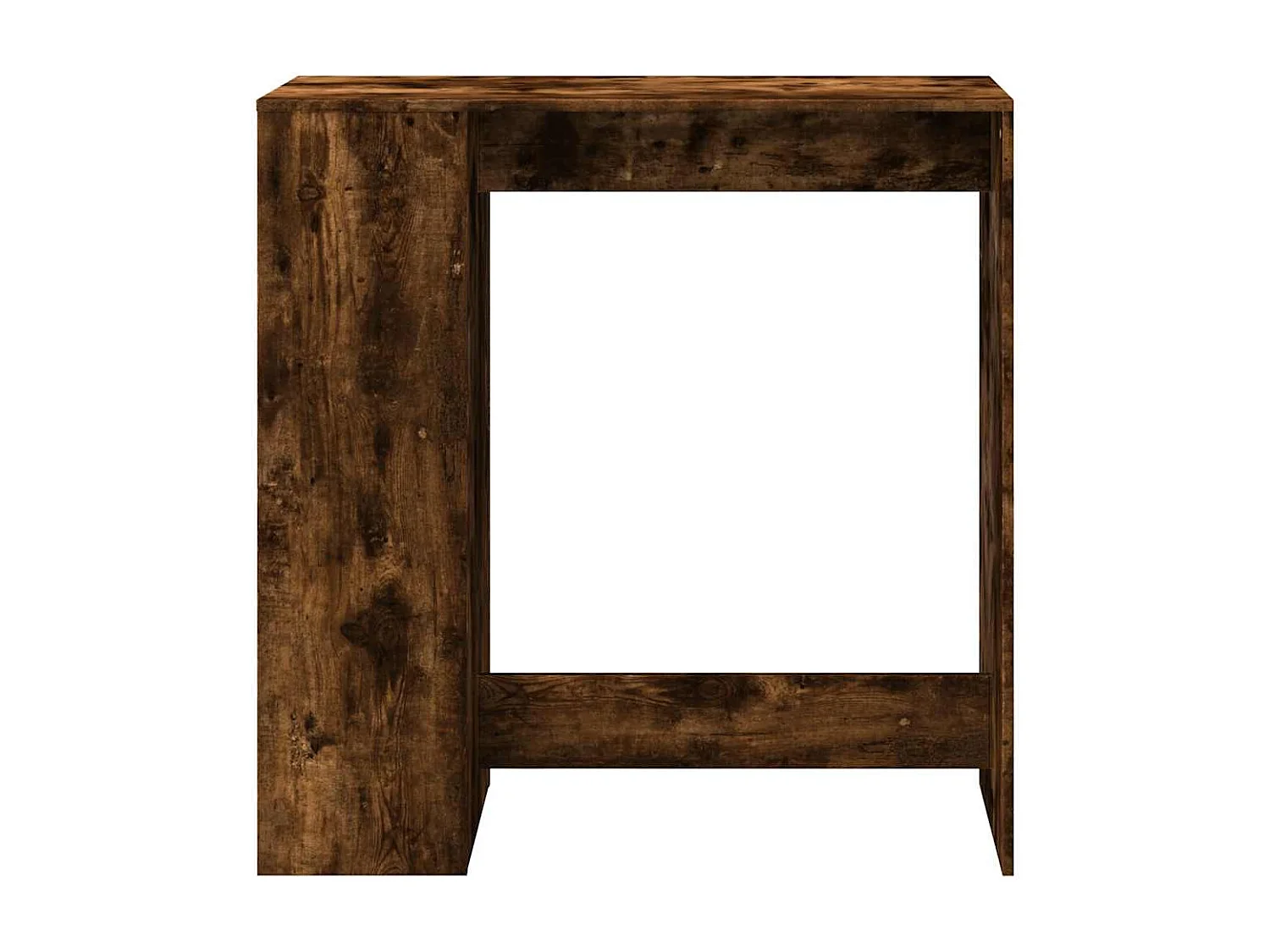 Bartafel met rekken 101x40x103,5 cm bewerkt hout gerookt eiken