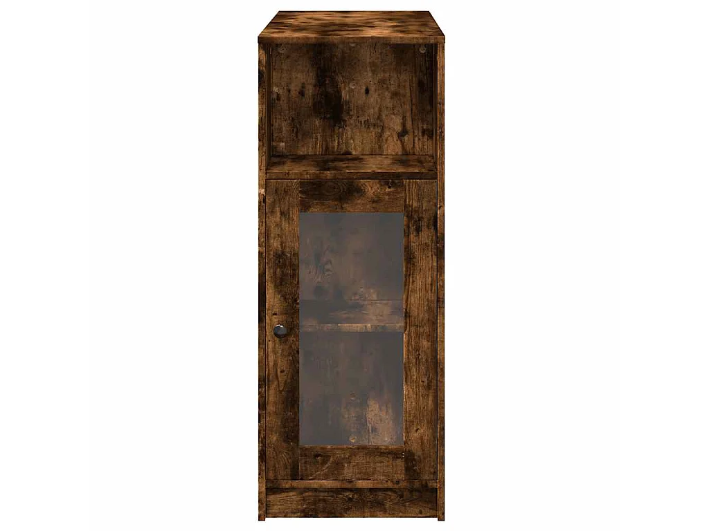 Tavolo Bar con Rastrelliera Rovere 101x40x103,5 cm Multistrato