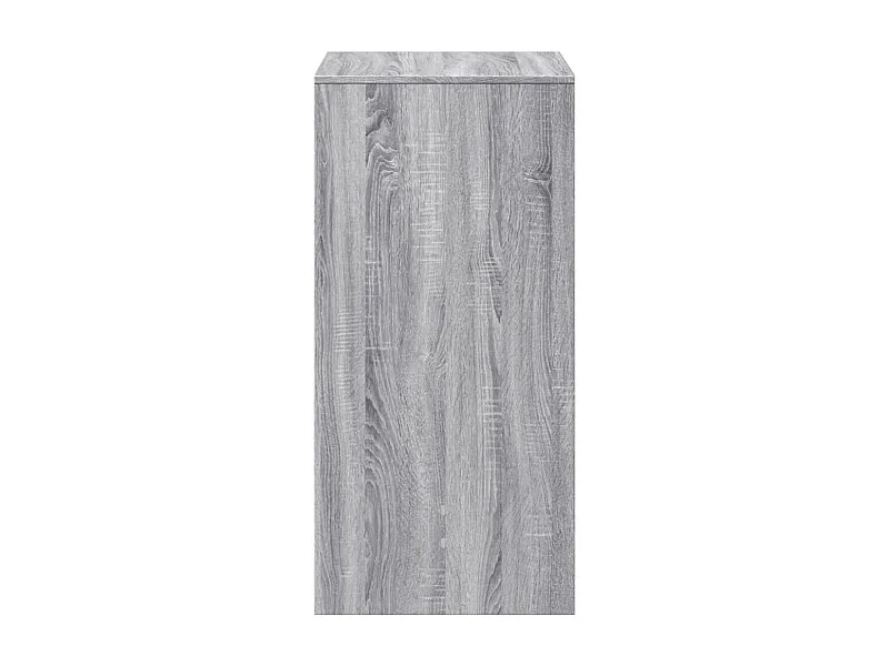 Table de bar sonoma gris 51x50x103,5 cm bois d'ingénierie