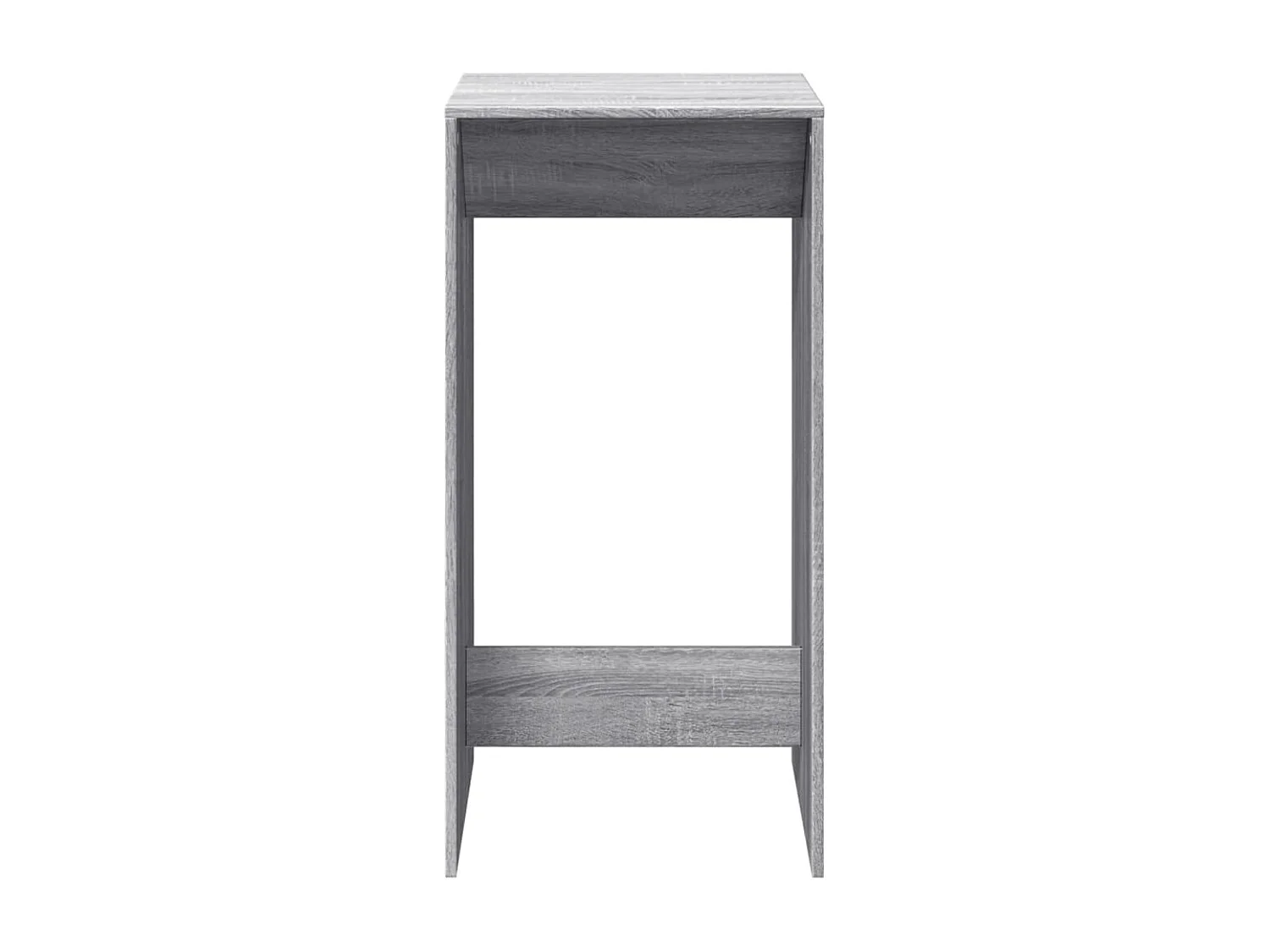 Table de bar sonoma gris 51x50x103,5 cm bois d'ingénierie