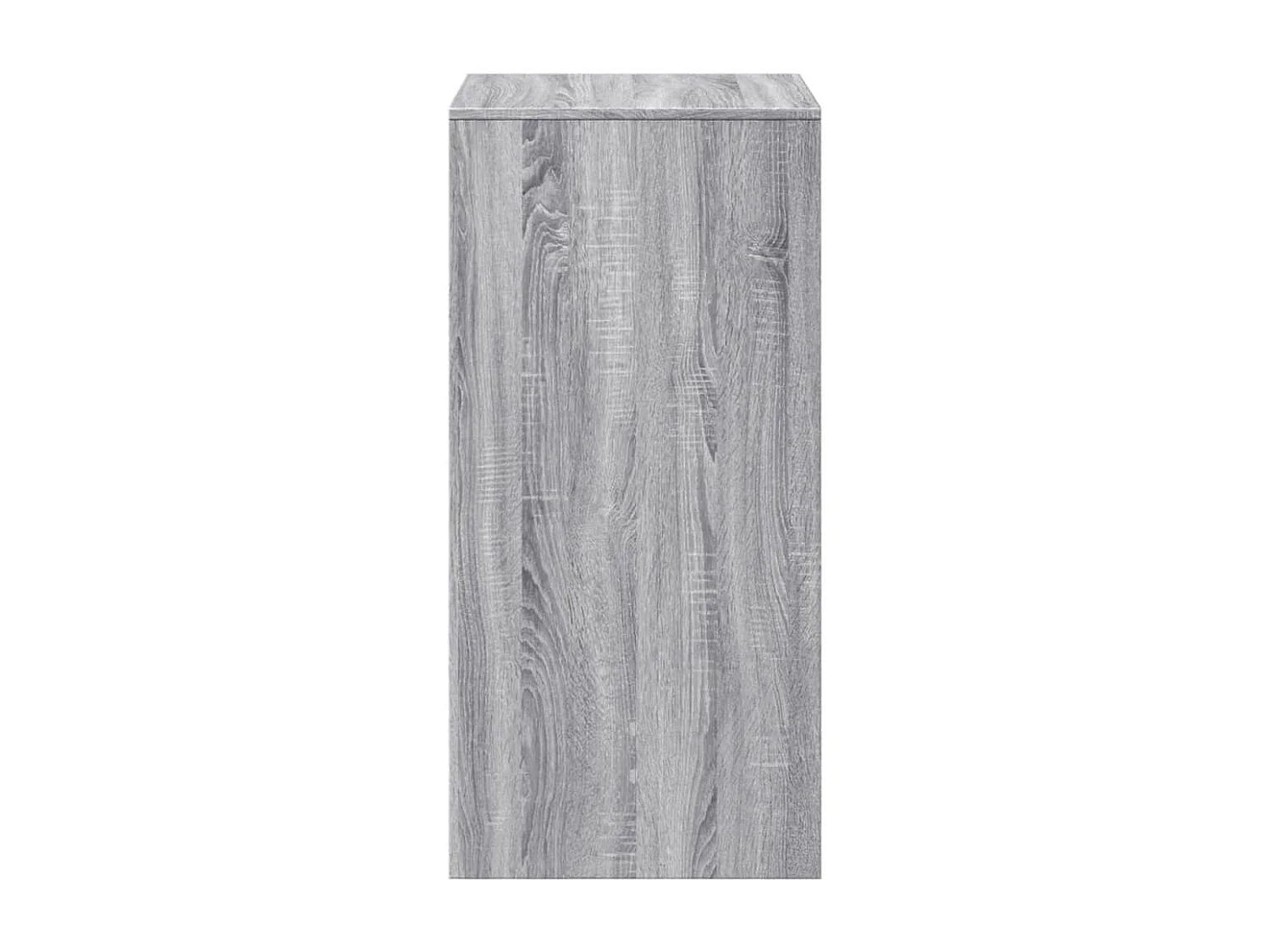 Table de bar sonoma gris 51x50x103,5 cm bois d'ingénierie