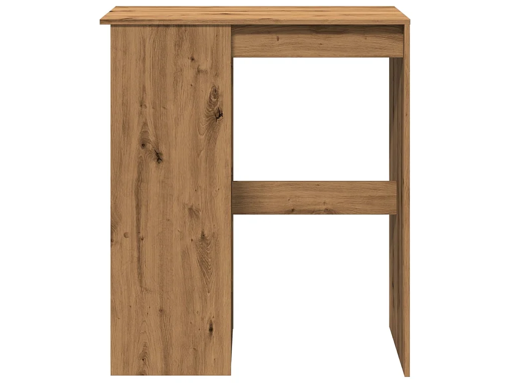 Tavolo Bar con Rastrelliera Rovere 90x47,5x103,5 cm Multistrato