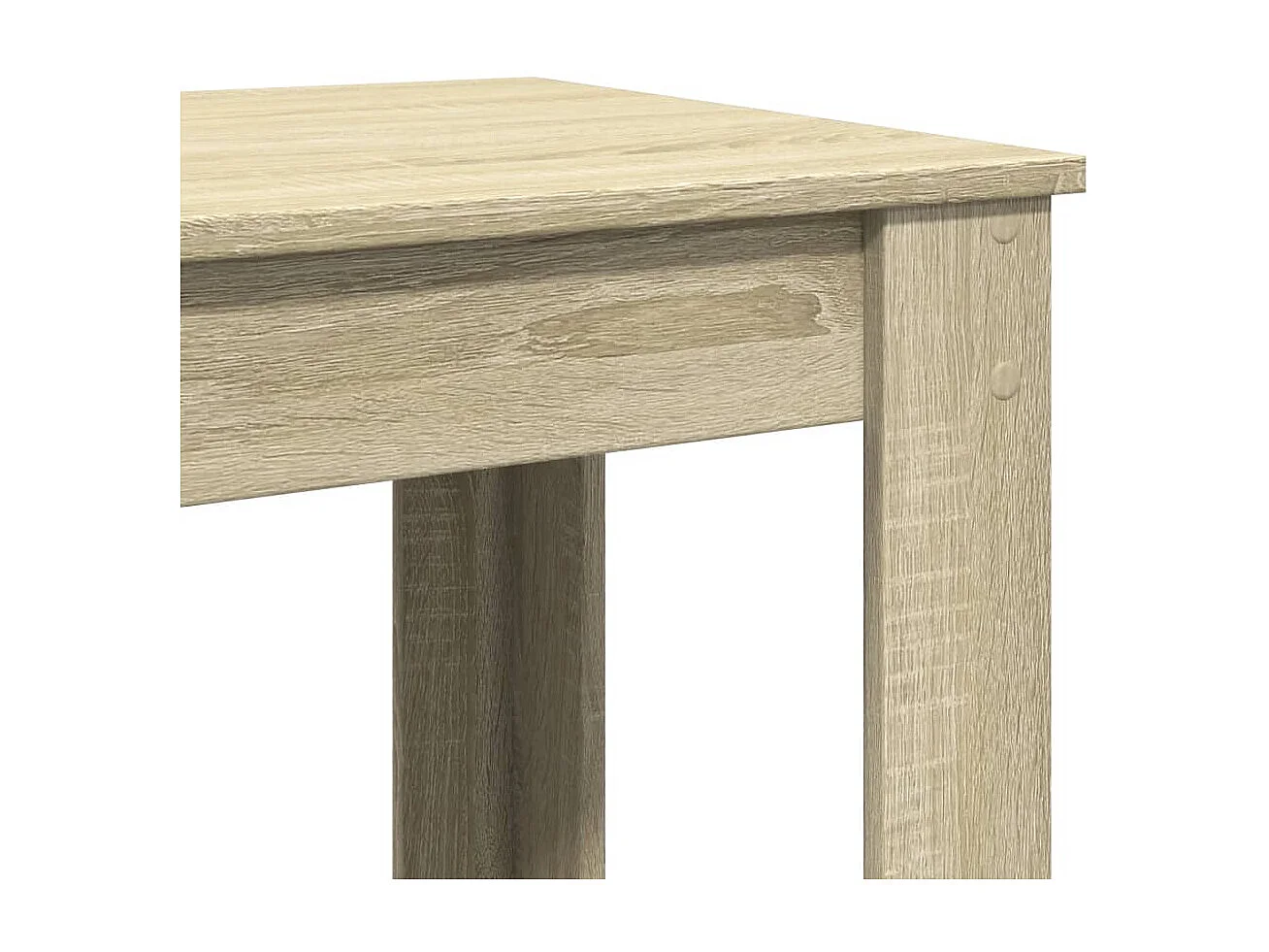 Table de bar chêne sonoma 51x50x103,5 cm bois d'ingénierie