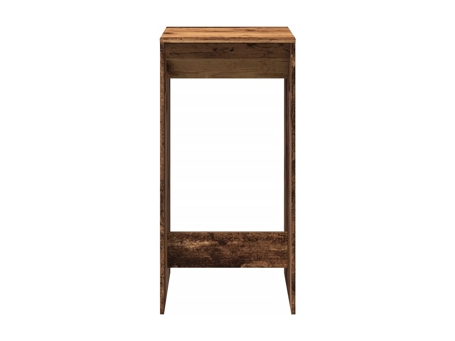 Tavolo da Bar Legno Antico 51x50x103,5 cm in Legno Multistrato
