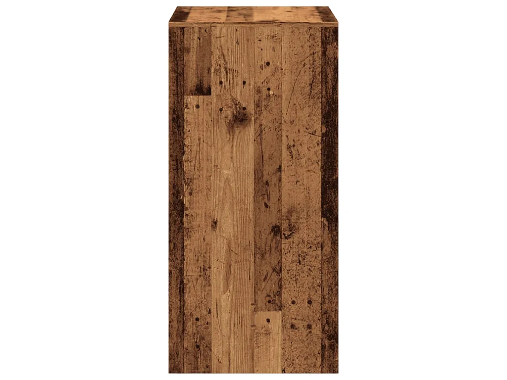 Tavolo da Bar Legno Antico 51x50x103,5 cm in Legno Multistrato